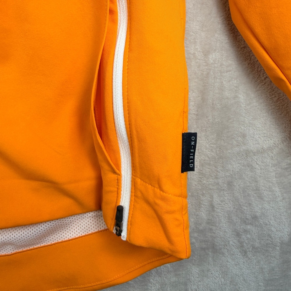 Nike Tennessee Volunteers Windbreaker Jacket Mens XL White Orange On-Field - Picture 4 of 8